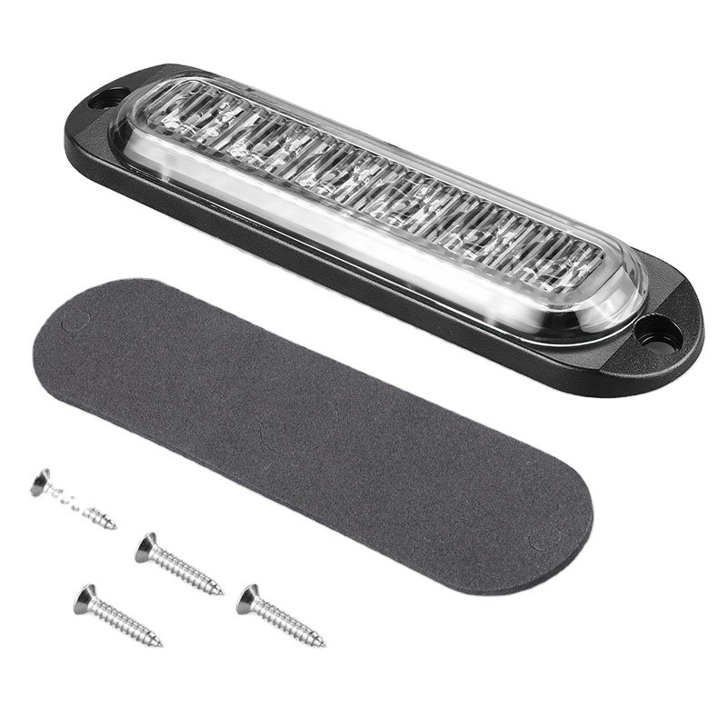 High Brightness 6 LED Truck Side Marking Light 12-24V LED Clearance Signal Light American Model for Retrofitting