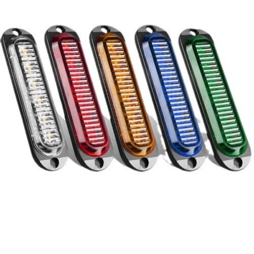 High Brightness 6 LED Truck Side Marking Light 12-24V LED Clearance Signal Light American Model for Retrofitting