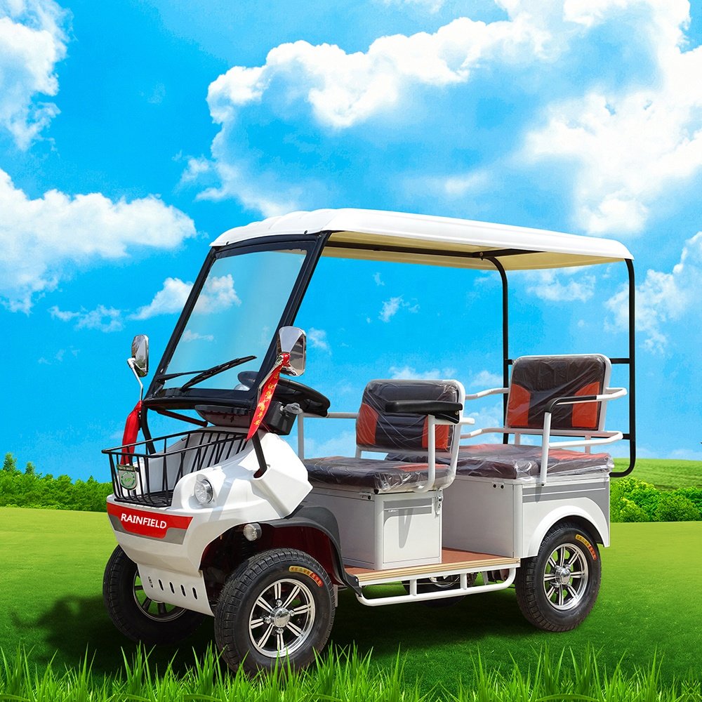 Hot Sale Touring Sightseeing Electric Mini Bus 4 Wheels Electric Cart