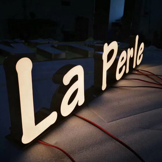 Light up Letters 3d logo Signage Custom Led Sign Light Frontlit Letters 3d logo Channel Letter Custom Led Sign for Business