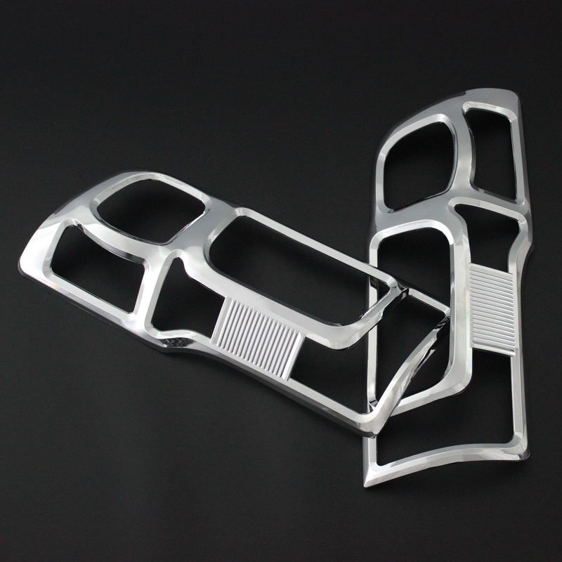ABS Chrome Tail Lights Cover for NV350 Urvan Caravan E26 2016 2017 2018 Accessories Rear Lamp Trim