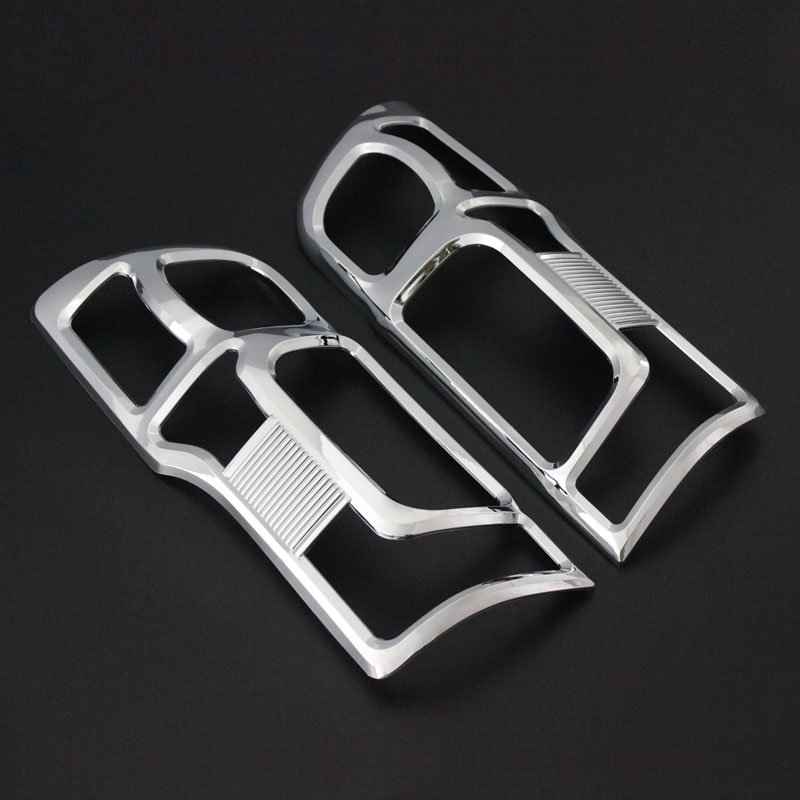 ABS Chrome Tail Lights Cover for NV350 Urvan Caravan E26 2016 2017 2018 Accessories Rear Lamp Trim