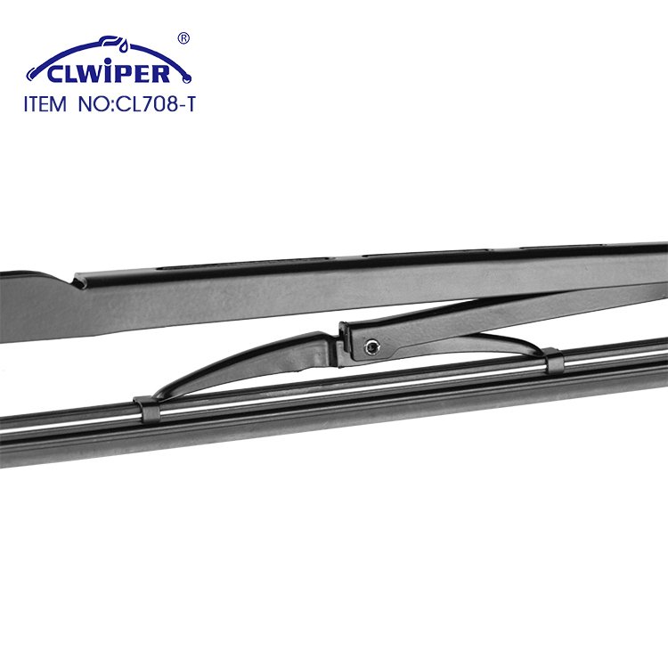 ClWIPER Truck or Bus Accessory Replacement Wholesale Ultra Quiet Long-Lasting Natural Rubber Fit for Hook 12mm Wiper Blade