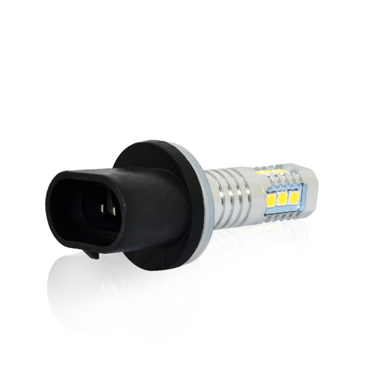Gview Car LED DRL Light White Red Amber Fog Light Headlight H1 H3 880 Auto LED Light P13W PW24W PSX26W 14SMD 3030 Car LED Bulb