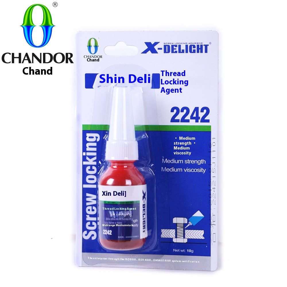 Xindeli High Strength Bolt Thread Glue Anti-Elasticity Agent with Removable Fixation Acrylic Sealing Medium 2242 Threadlockers