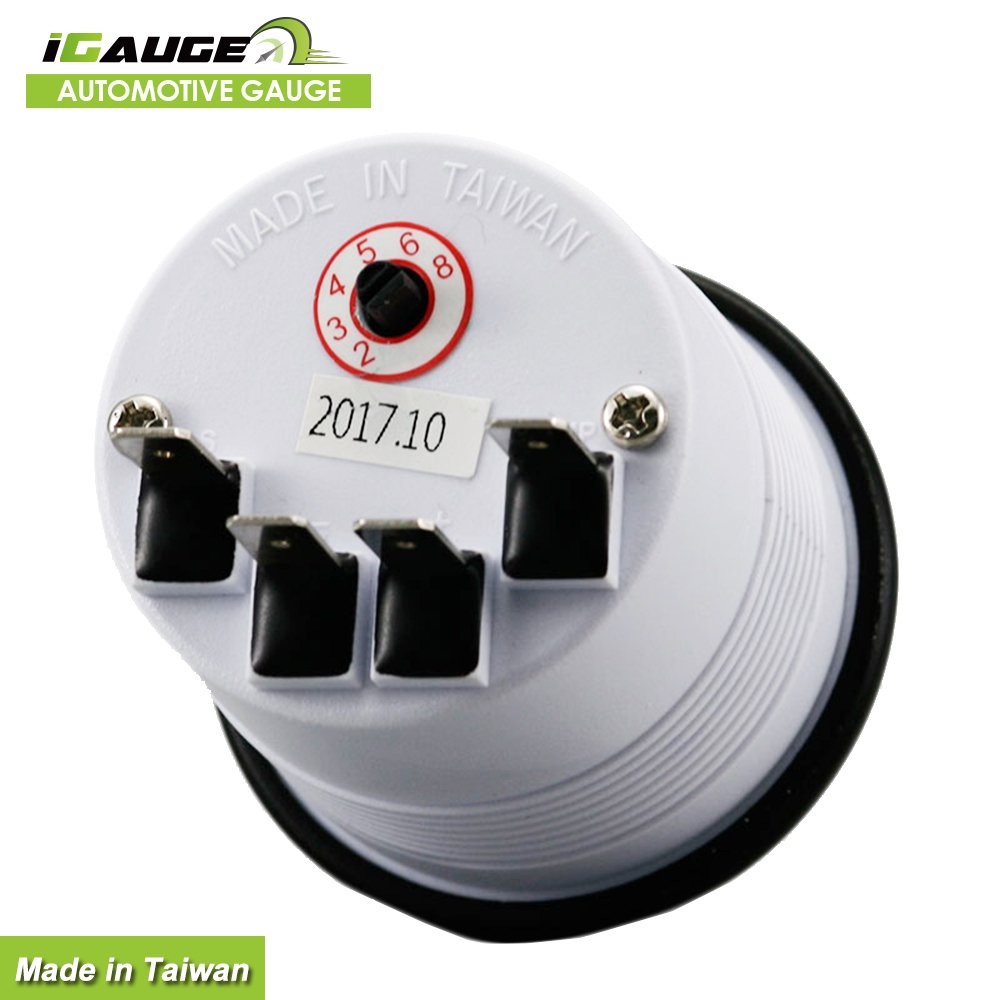 Measure Instrument Cluster Analogue Type Racing Car Accessory RPM Gauge