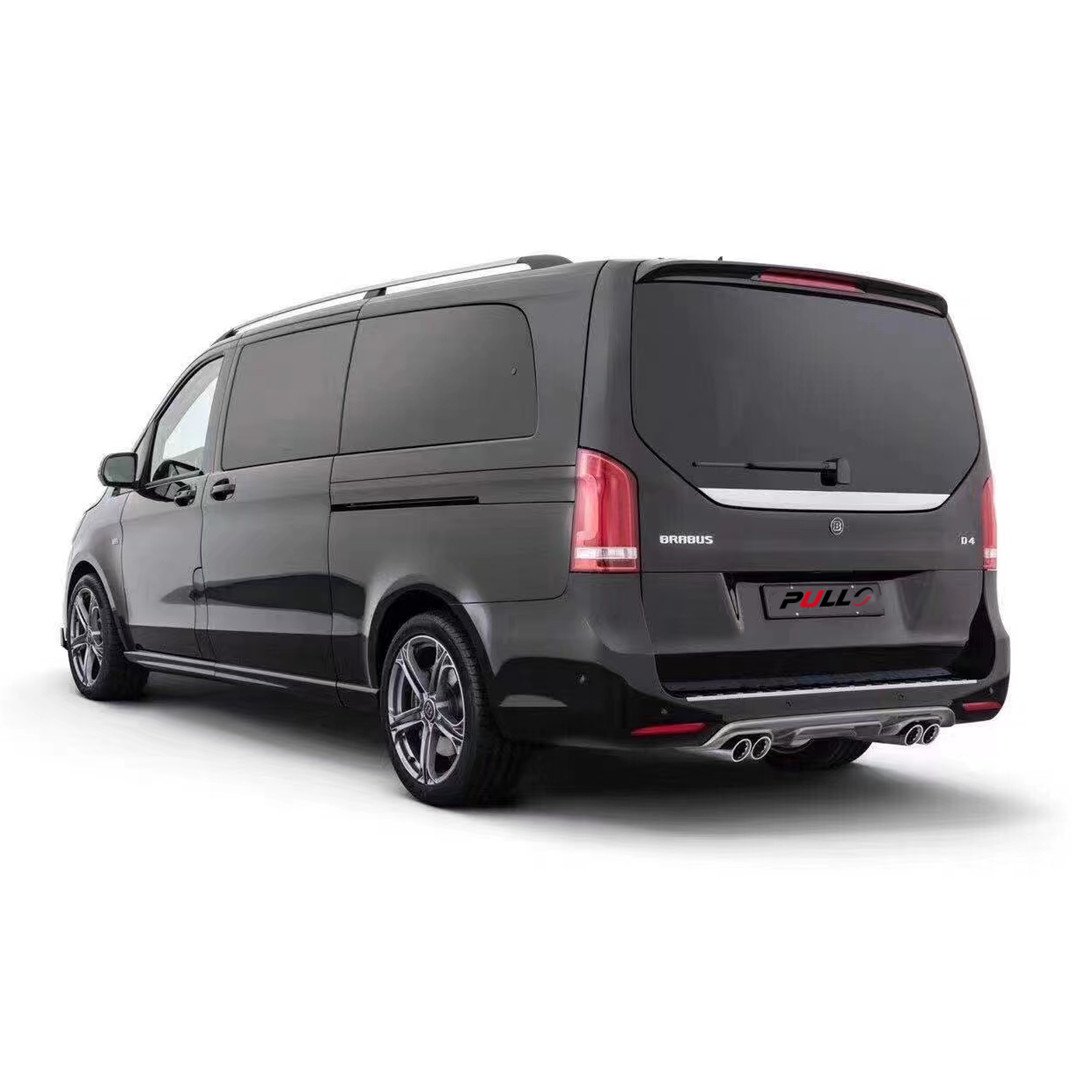 Car Body Kit for Mercedes Benz Vito W447 2016-2022 to Sport Model Include Front and Rear Bumper Assembly with Grille