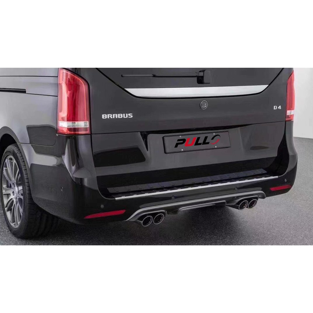 Car Body Kit for Mercedes Benz Vito W447 2016-2022 to Sport Model Include Front and Rear Bumper Assembly with Grille