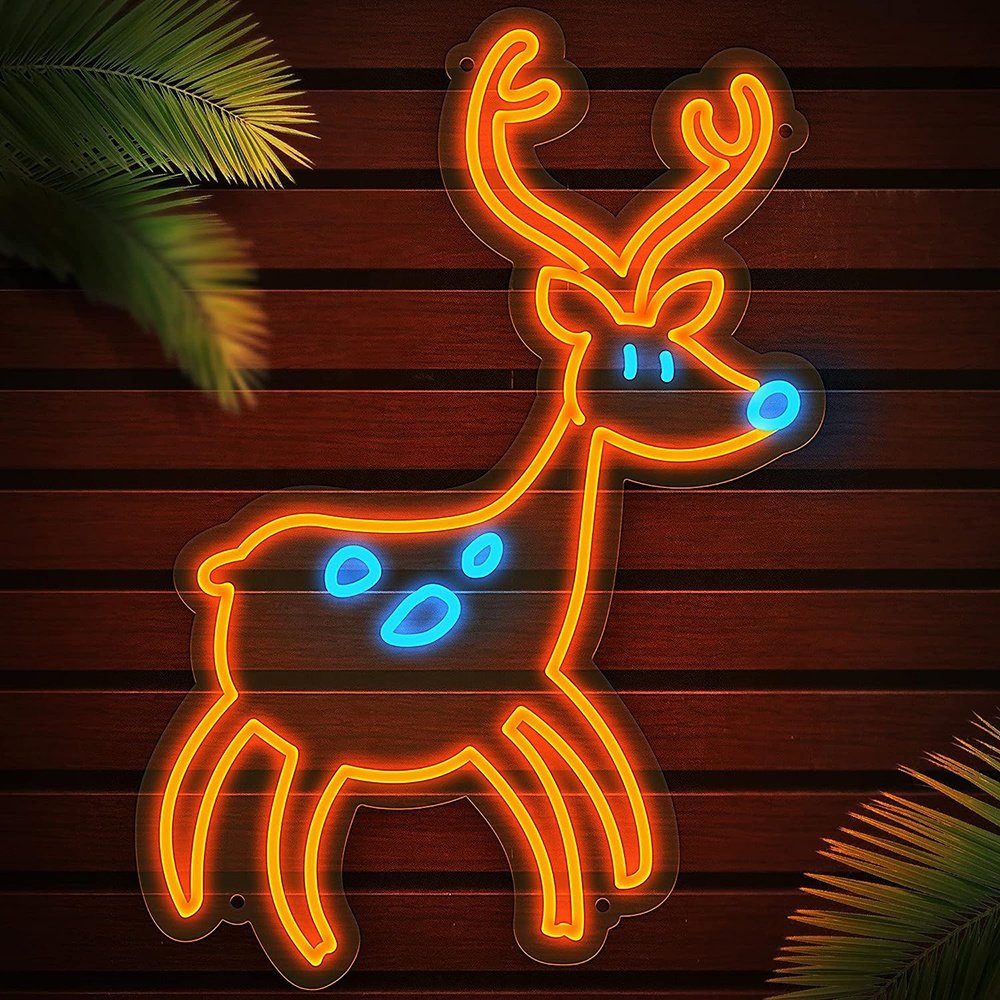 DIY Personalized Dimmable Style and Size LED Merry Christmas Man Cave Shop Accessories 3D Room Signage Neon Sign for Wall Decor