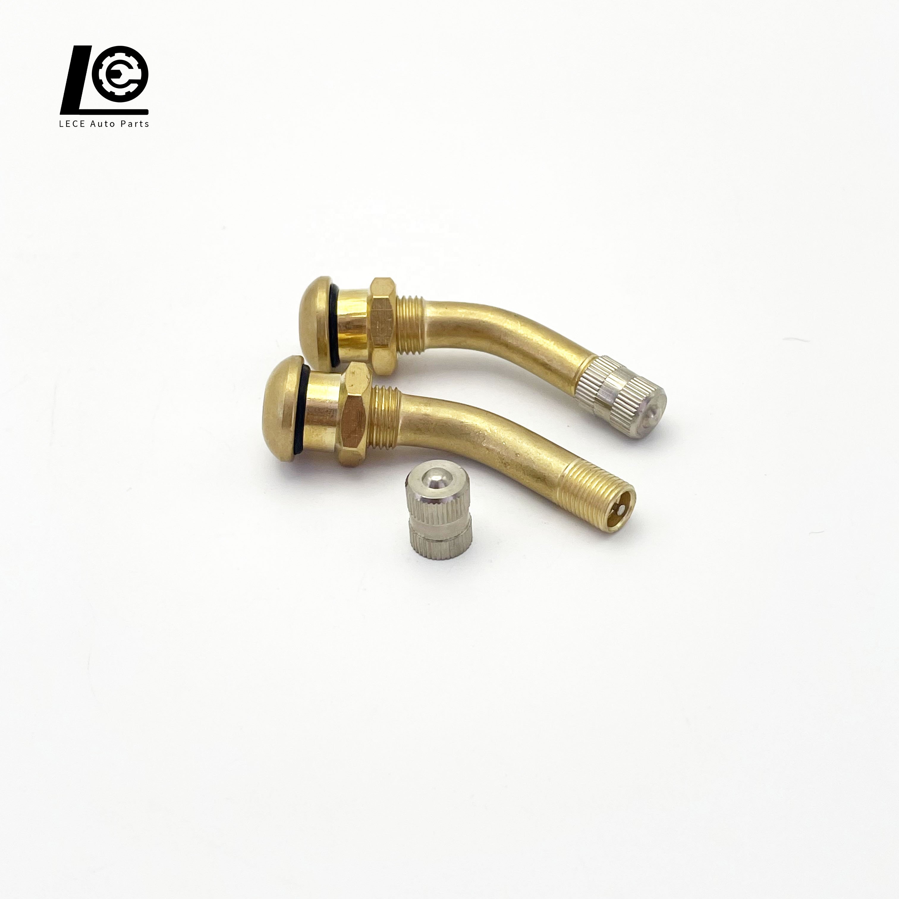 Wholesale High Quality Tire Inflation Valve 58MS Tubeless Brass Tire Valve Stem for Truck and Bus