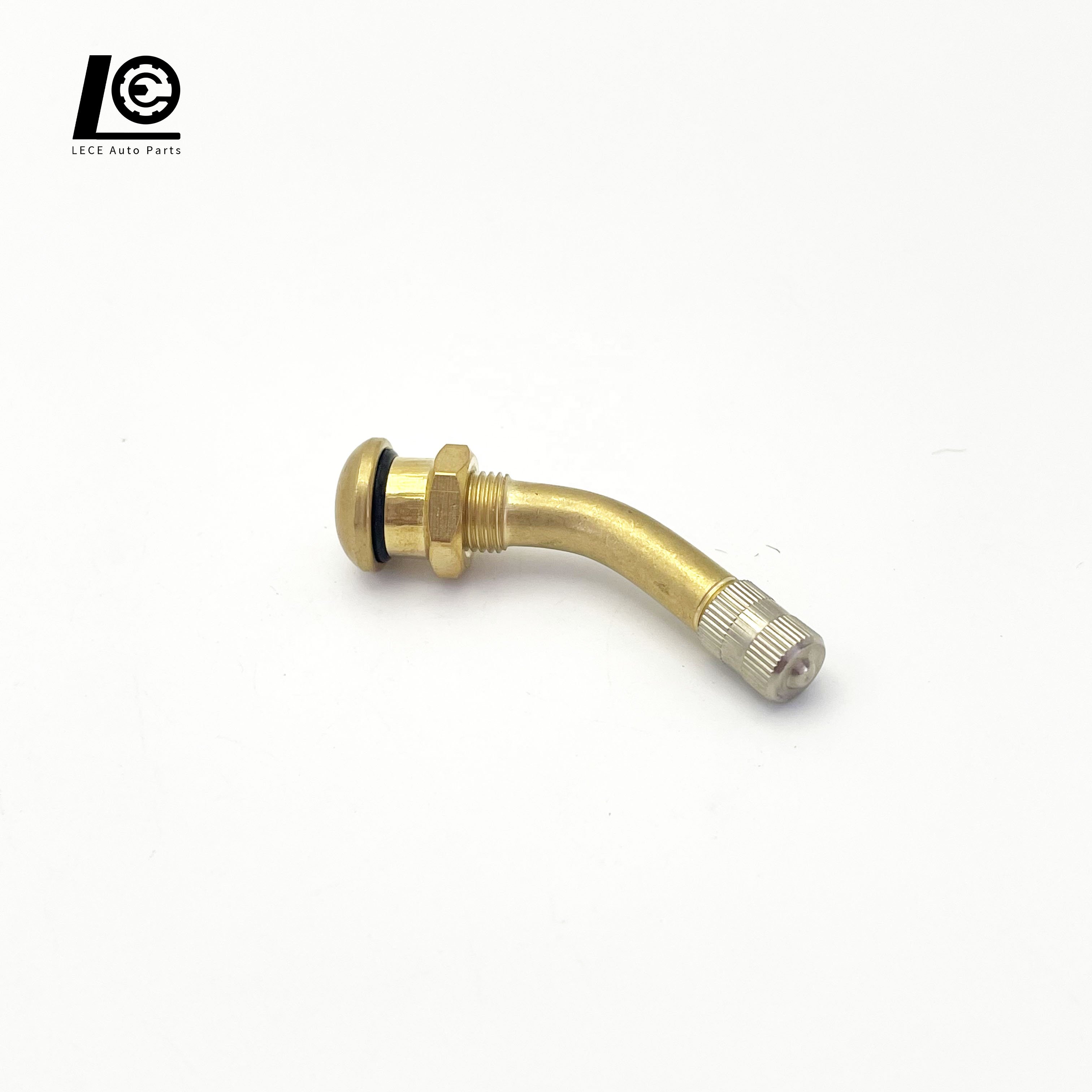Wholesale High Quality Tire Inflation Valve 58MS Tubeless Brass Tire Valve Stem for Truck and Bus