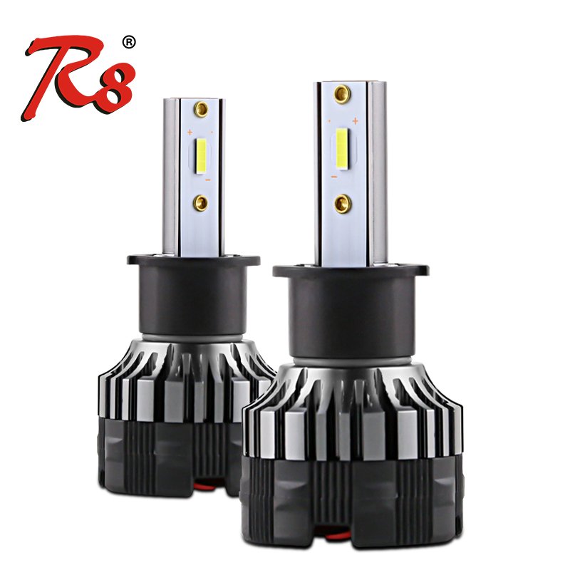 Mini Size LED Headlight H7 H11 9005 9006 9012 H1 H3 880 881 H27 36W 4000LM Pure White Automotive Lighting Bulbs