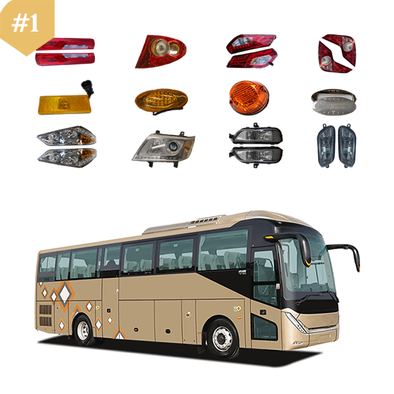 Bus Plastic Light Covers Upgrade 24V Bus Heads Lights for King Long Zhongtong Higer Bus Spare Parts