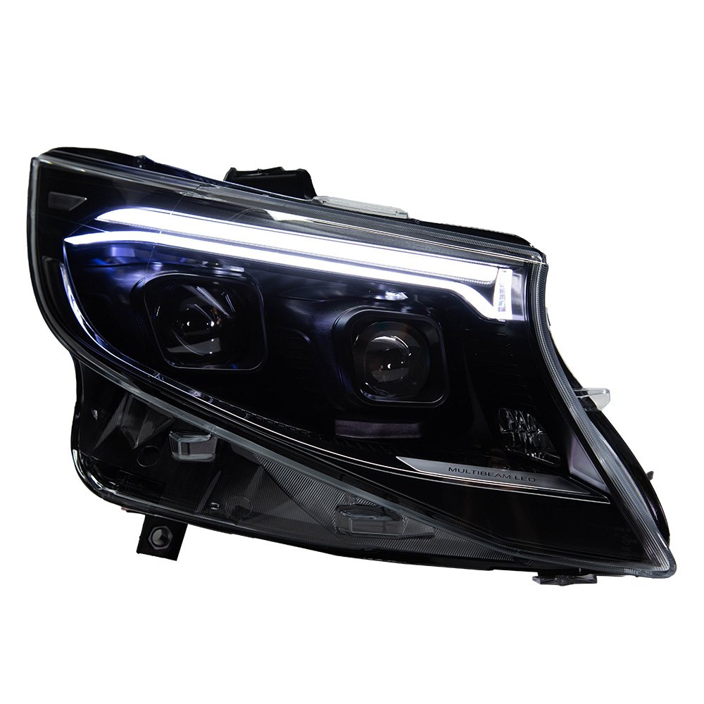 Car Styling Head Lamp for Vito LED Headlight Projector Lens W447 V Class V220 V260 Headlights Drl Automotive Accessories