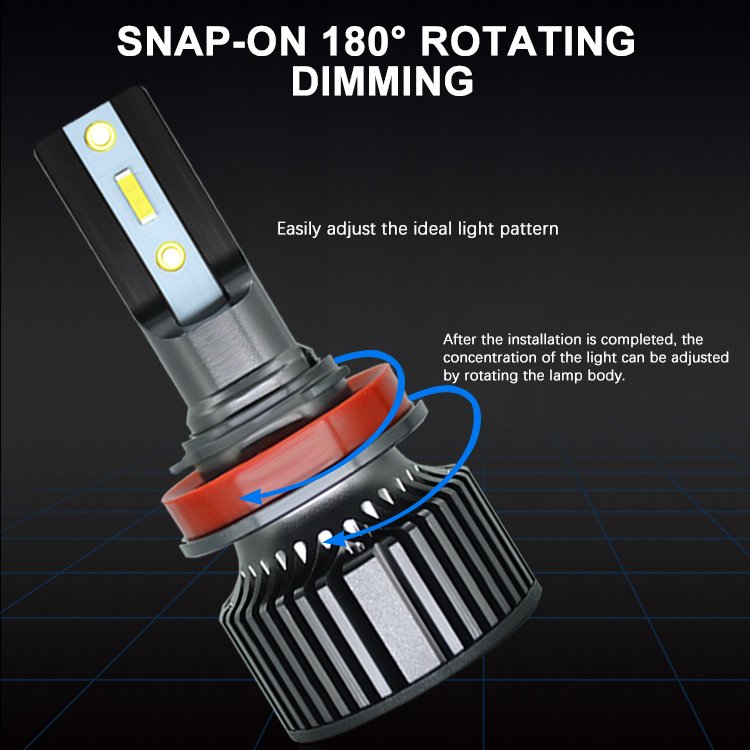 50W Car Light Bulbs H4 9005 LED Headlight H7 H11 LED H1 Fog Lamp Fog Light H7 H8 H1 Car LED Headlamp