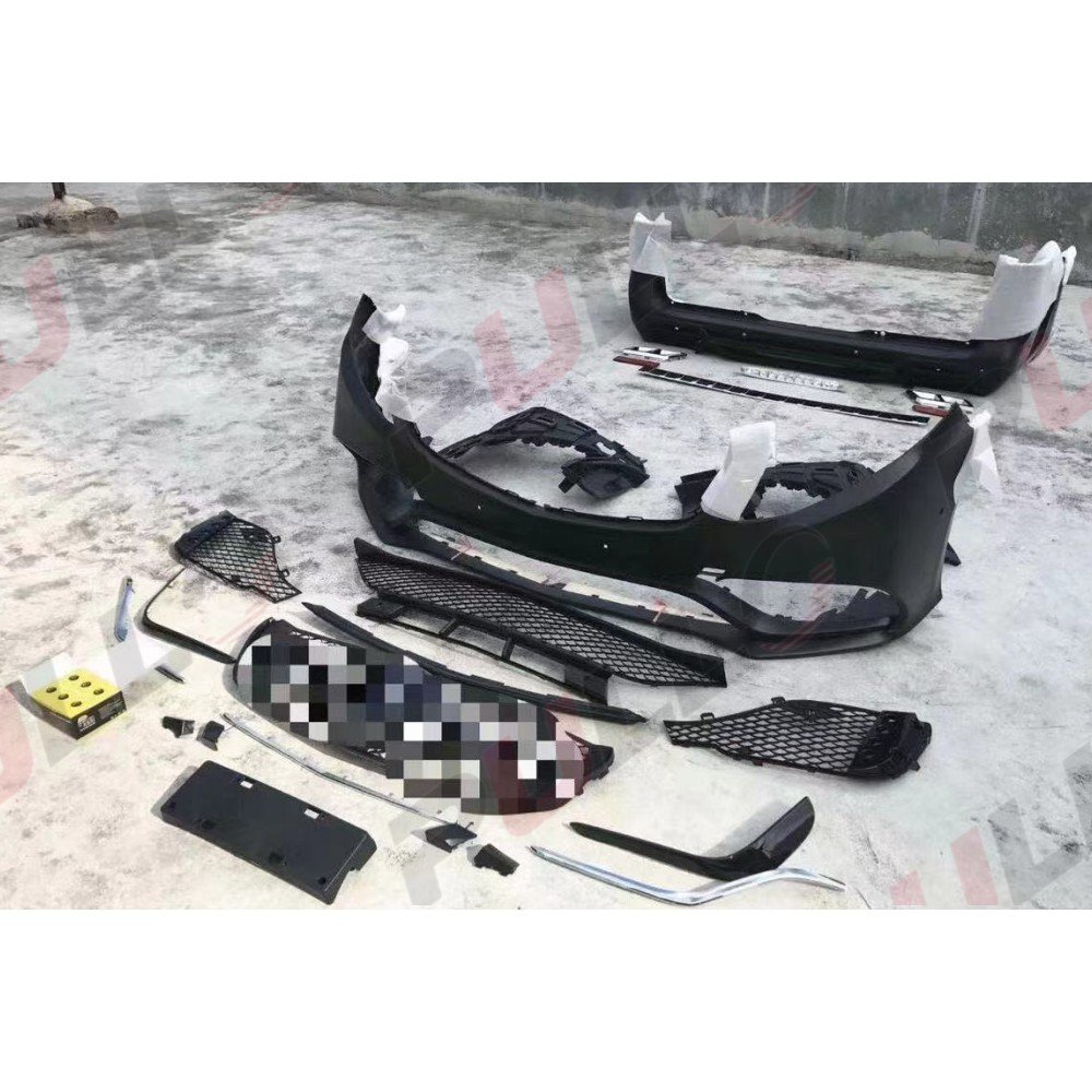 Car Body Kit for Mercedes Benz V Class W447 VITO V260 2014-2020 Upgrade to AMG Model Include Front and Rear Bumper Assembly