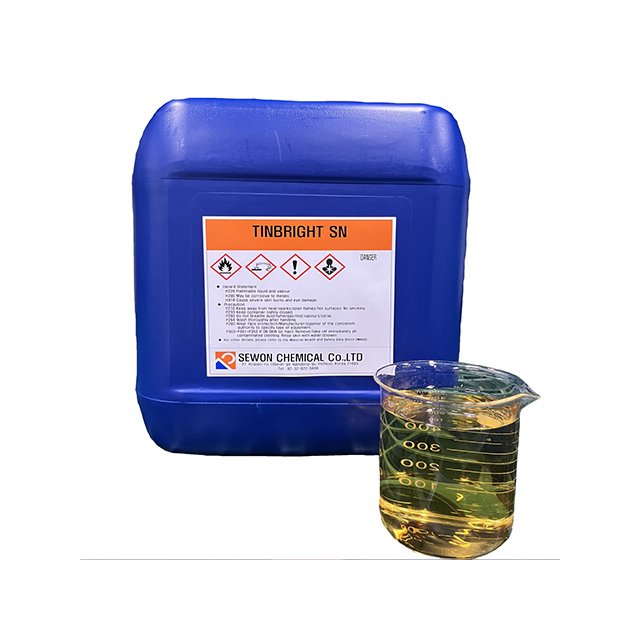 [Sewon Chemical] - TINBRIGHT SN Designed to Product Extremely Bright to Matte Tin Deposits Sulfate Based Plating Solutions KOTRA