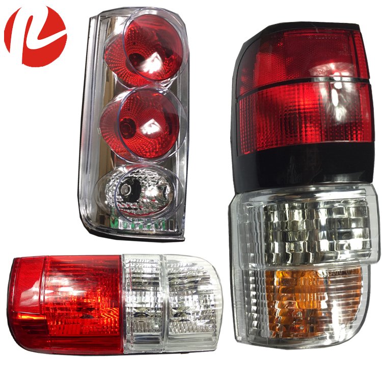 Car Spare Auto Parts Hiace Mini Bus Van LED Crystal Rear Brake Tail Light Lamp 1989-2004 2000