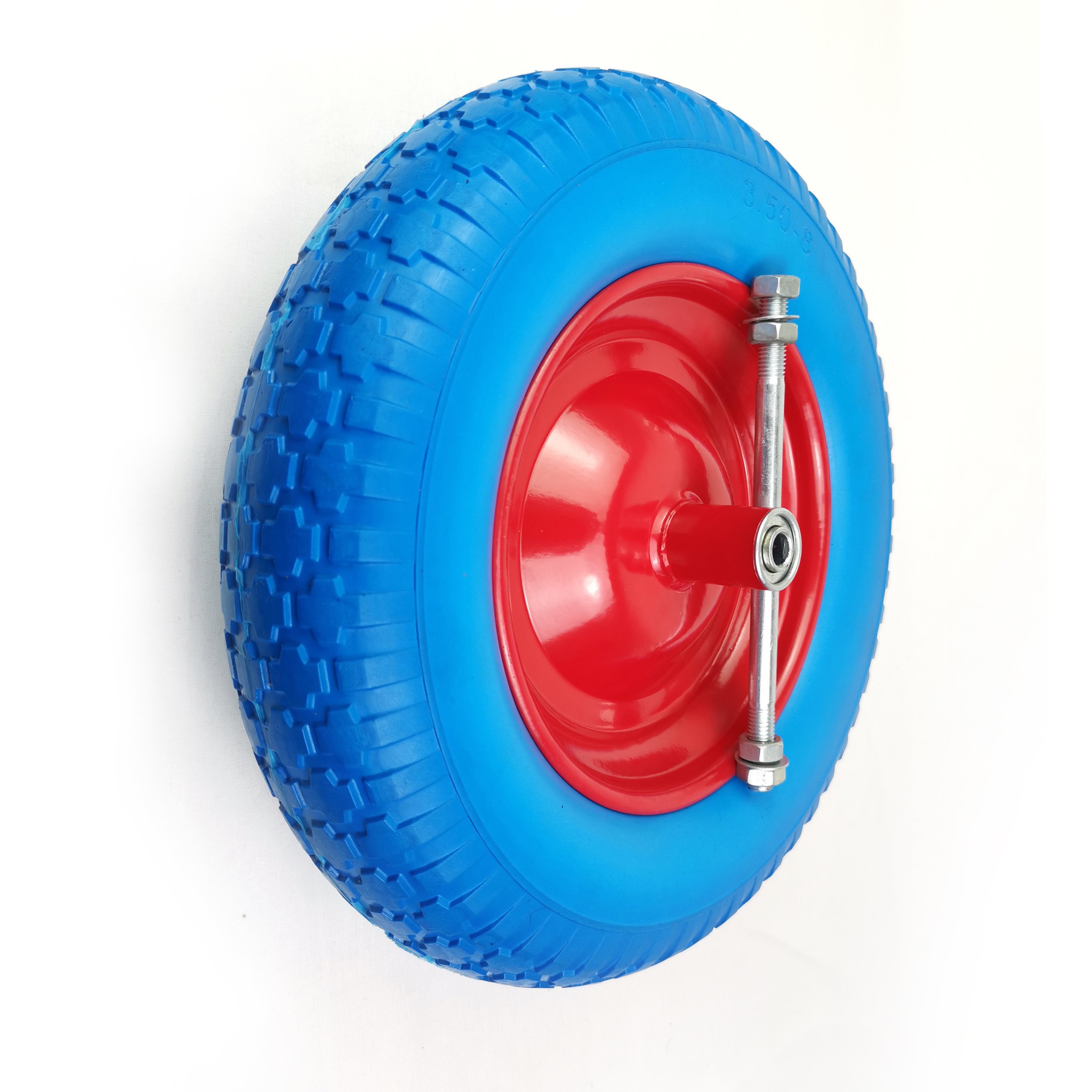 Factory 8 10 13 15 16 Inch Golf Cart Hand Truck Wheels Flat Free Wheels Pu Foam Wheel