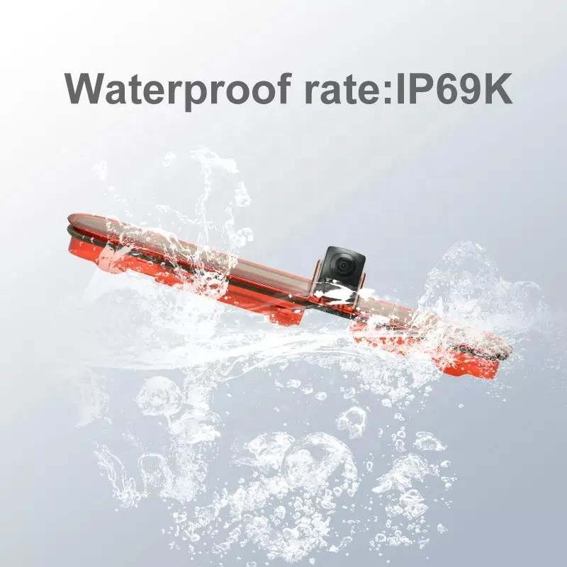 Factory Supply IPoster HD Night Vision IR Car Rear View Backup LED Brake Light Camera for Peugeot Expert/Toyota Proace