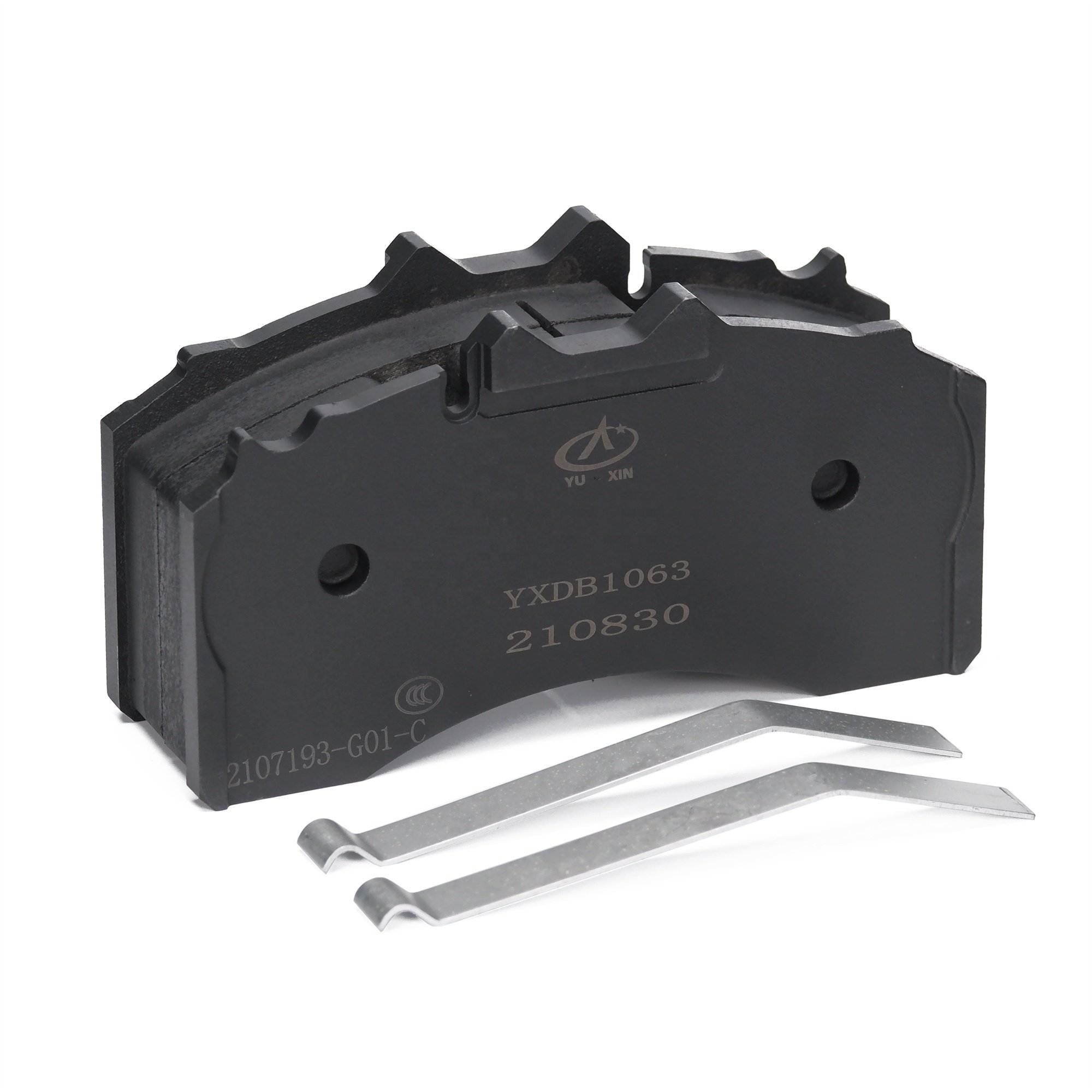 YXDB-1063 BPW Disc Brake 210.5*114 mm Quality Semi Metallic Ceramic Auto Brake Pads for Trailer