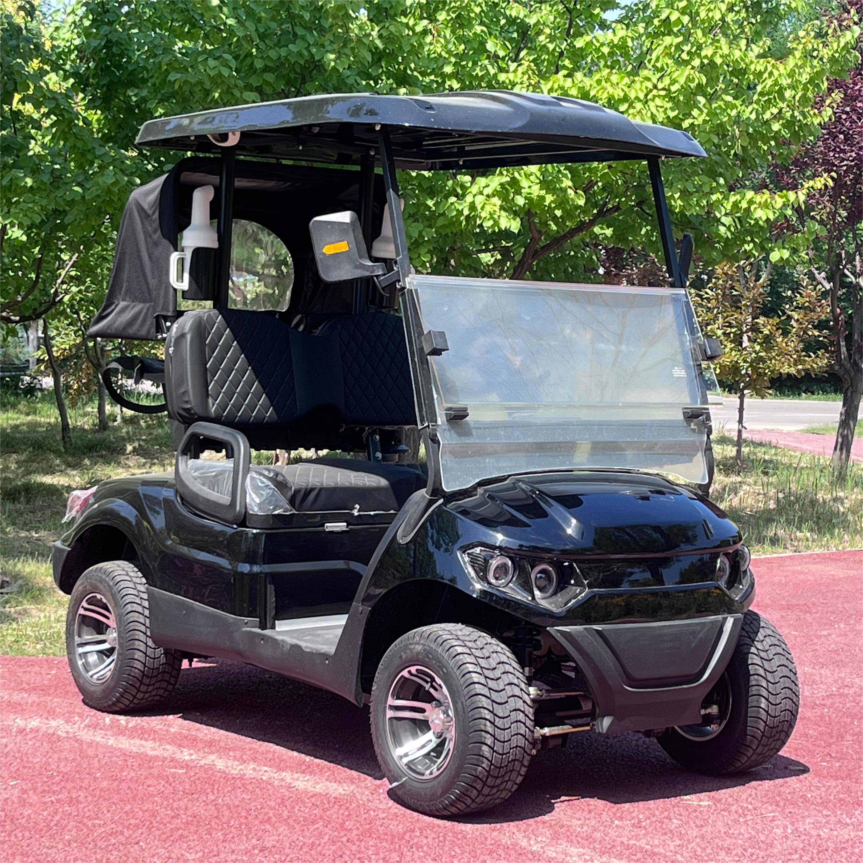 High Quality China 2 4 6 8 Seater Street Legal Electric Golf Cart Club Car Buggy Lead-acid Batteries Lithium for Sale