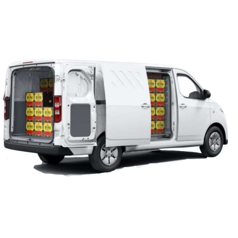 2024 Latest Pure Electric Mini Van Fast Charging SAIC Wuling Yangguang Minibus Small Passenger Vehicles Mini Bus Taxi Car Ev