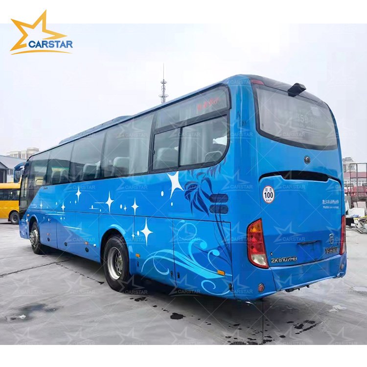 China Zhongtong Bus Used Yutong Buses and Coaches LHD Transport Passenger Bus Price for Sale