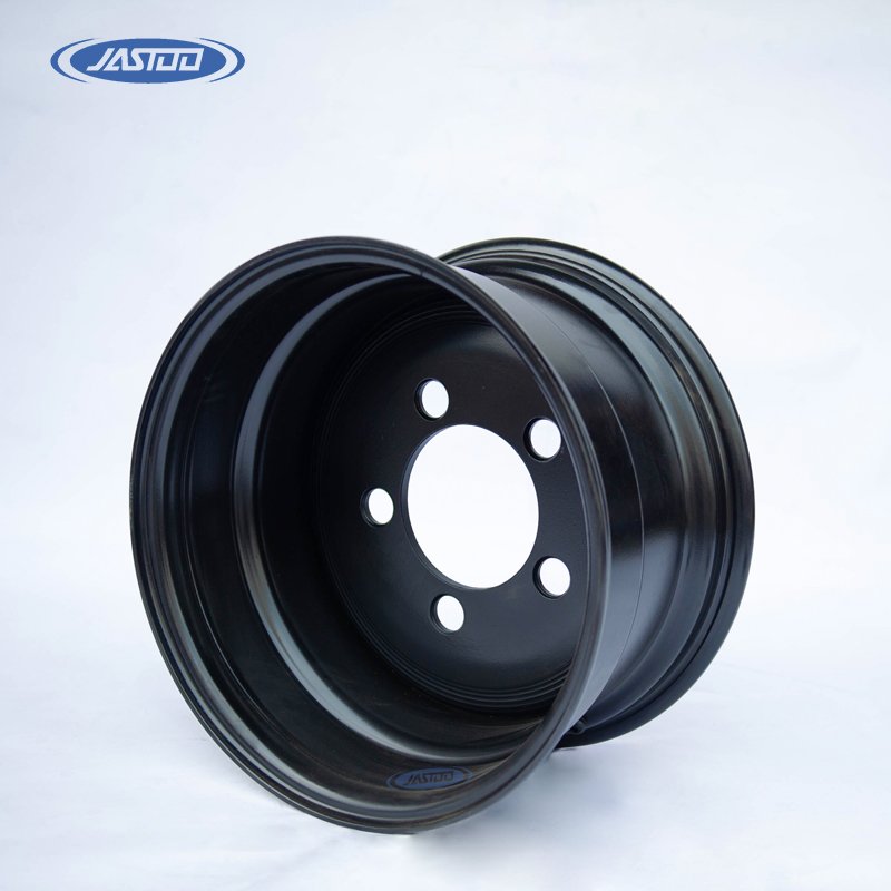 Steel Wheel Rims of Size 17x9 Inch Steel Truck Wheel with 5 Lugs Black Painting Wheels
