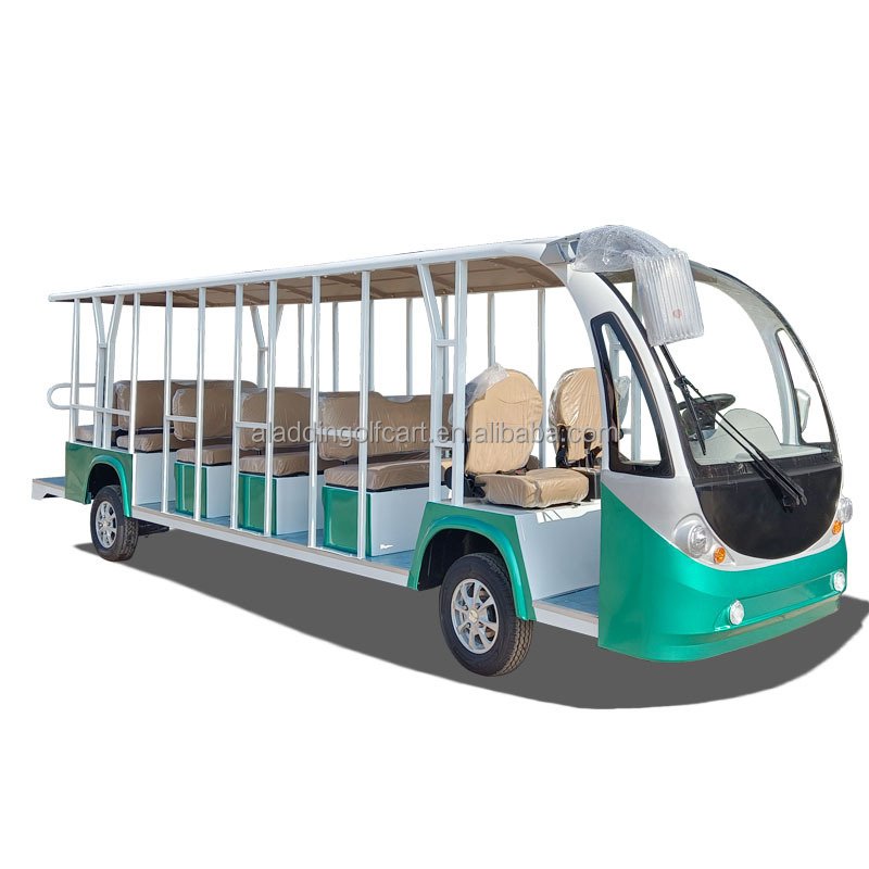 Sports Sightseeing Bus, 17 Seats, Bus Camp, Campus Security Patrol, Car Enthusiasts, Colorful Four-wheel Pendulum