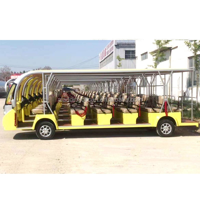 Sports Sightseeing Bus, 17 Seats, Bus Camp, Campus Security Patrol, Car Enthusiasts, Colorful Four-wheel Pendulum