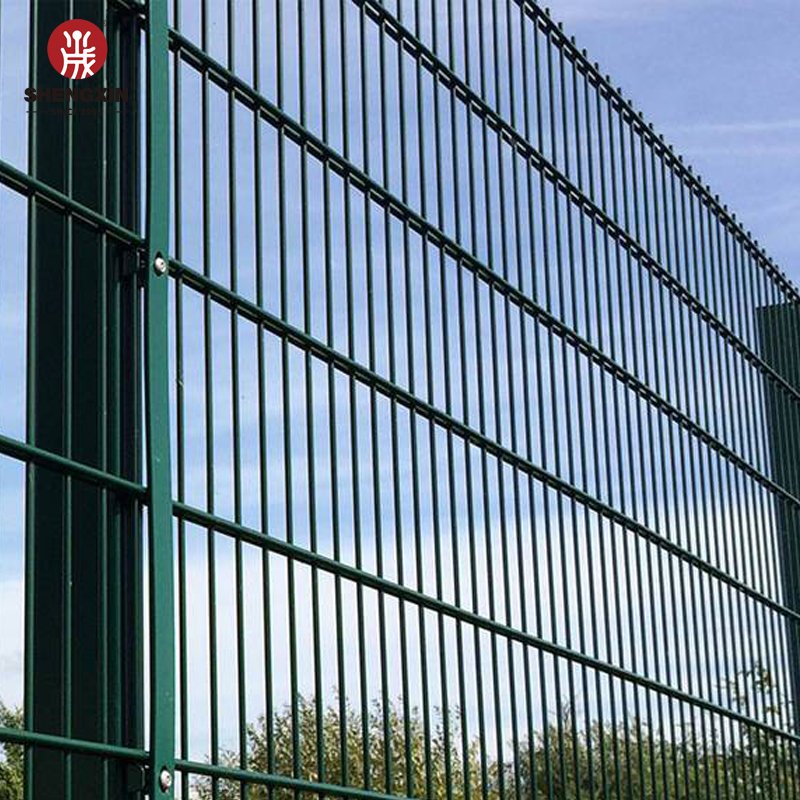Hot Sale 868/656/545 Powder Coated Metal Twin Bar Double Welded Wire Mesh Fence