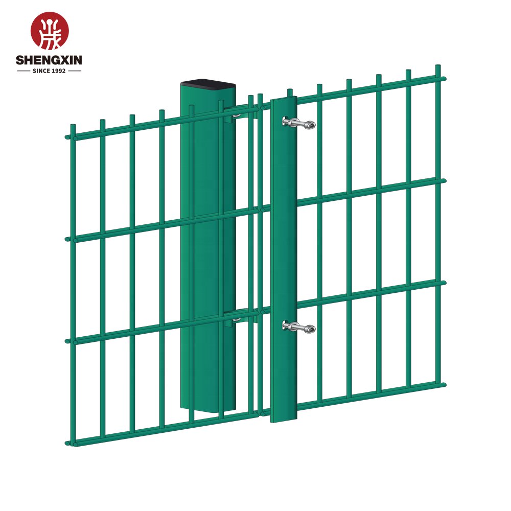 Hot Sale 868/656/545 Powder Coated Metal Twin Bar Double Welded Wire Mesh Fence