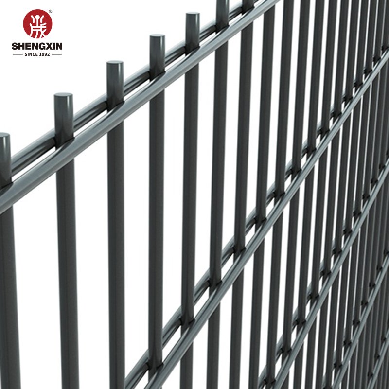 Hot Sale 868/656/545 Powder Coated Metal Twin Bar Double Welded Wire Mesh Fence