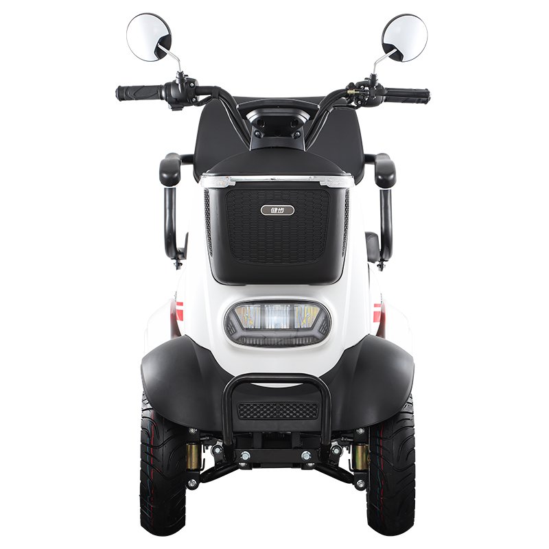 Xiangwu Two-seat Electric Car Disc Brakes Elderly Disabled Daily Use Electric Tricycle