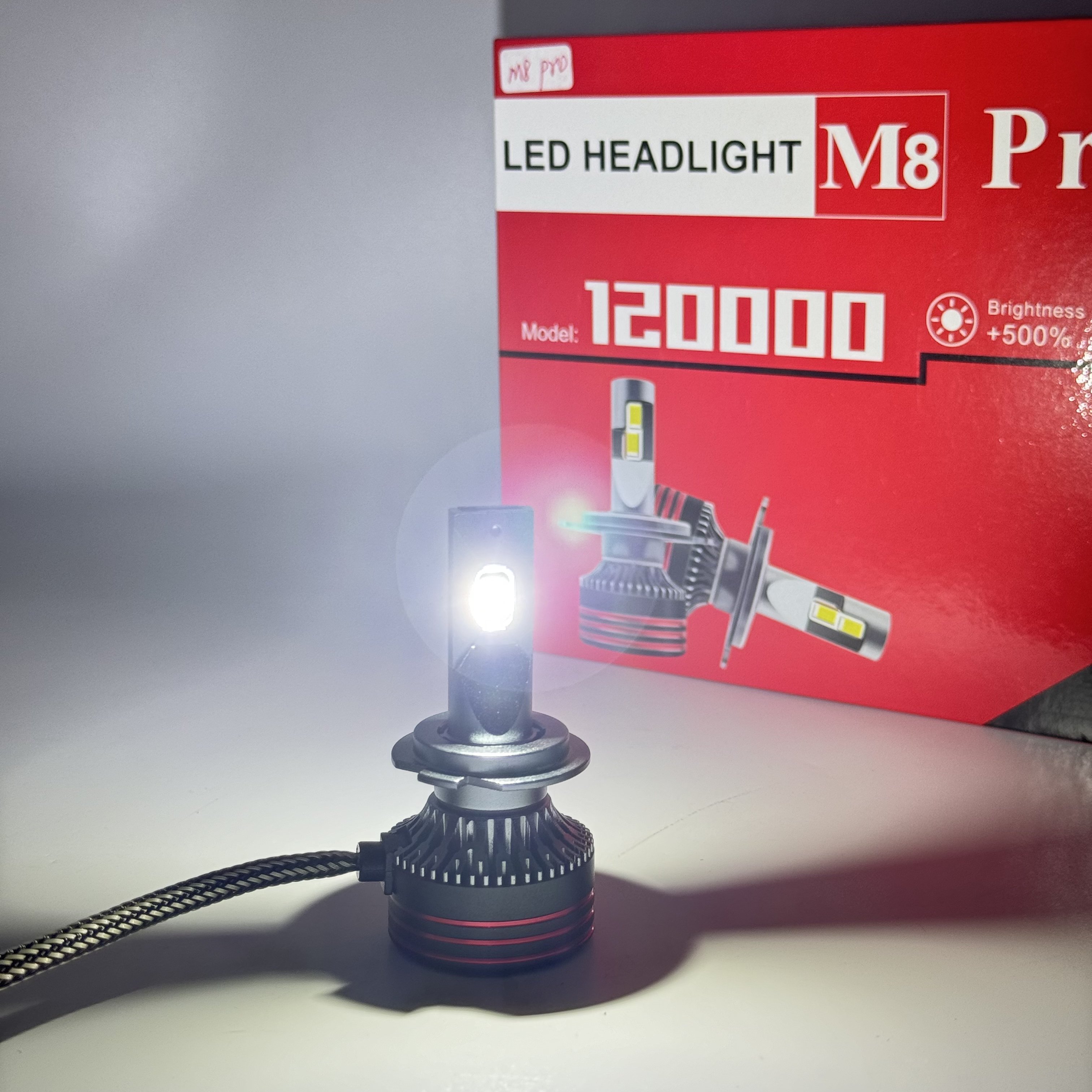 M8 Pro 30000 LM H4 Led Headlight Bulb for Car 130W Auto Car Lamp Copper 6000K H4 881 9005 H11 Auto Lighting Systems Universal
