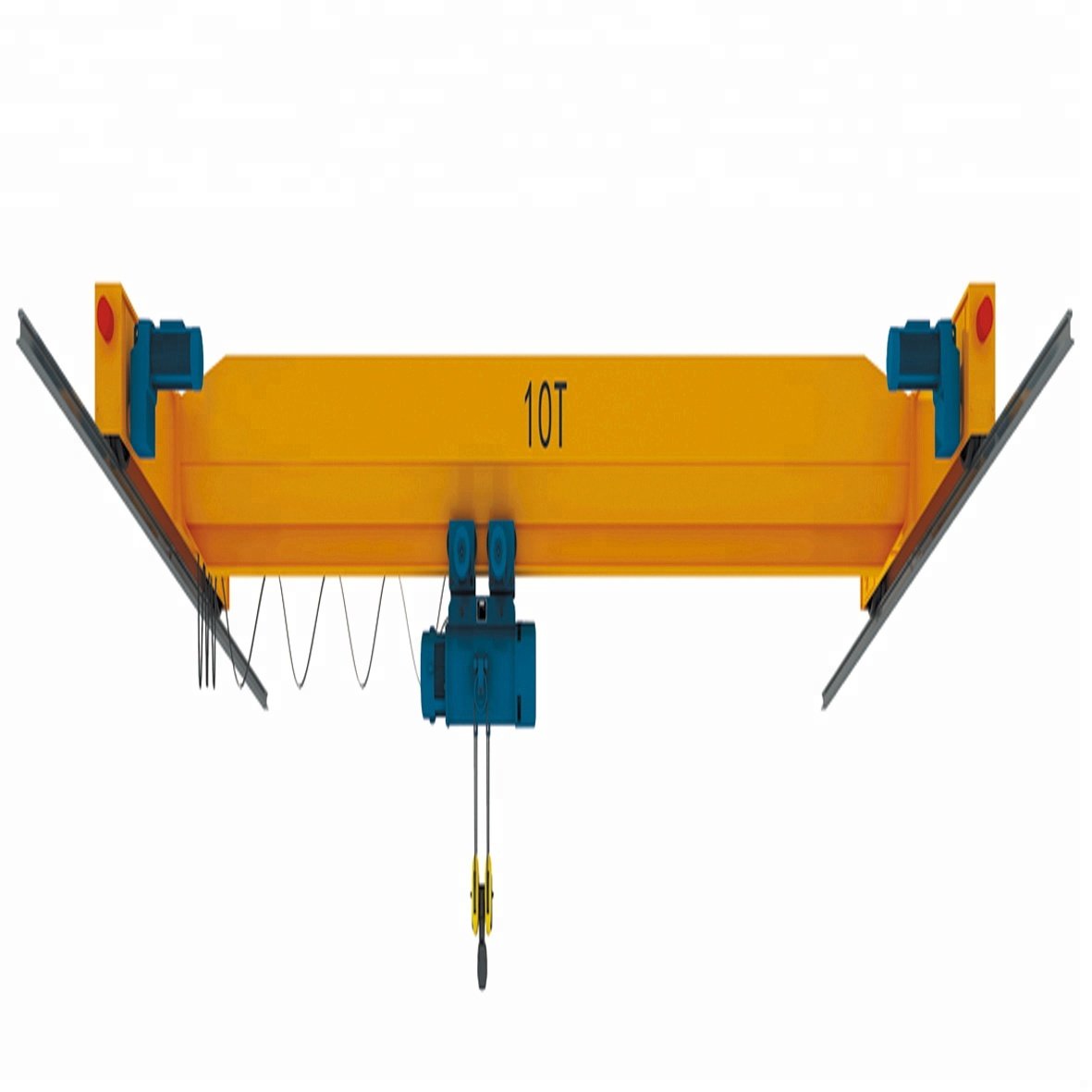 Manufacturer New Overhead Bridge Cranes Home Farm Construction Use 5 Ton Max Lifting 20-25m Featuring Motors Engines Gears