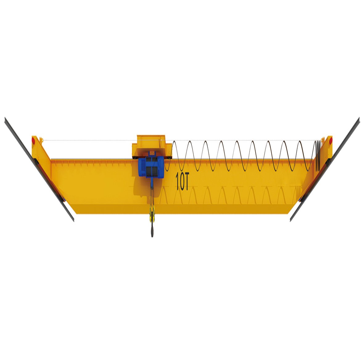 Manufacturer New Overhead Bridge Cranes Home Farm Construction Use 5 Ton Max Lifting 20-25m Featuring Motors Engines Gears