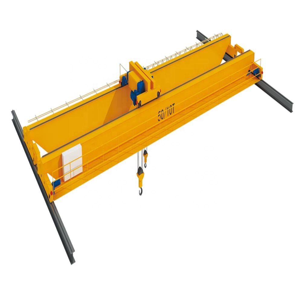 Manufacturer New Overhead Bridge Cranes Home Farm Construction Use 5 Ton Max Lifting 20-25m Featuring Motors Engines Gears
