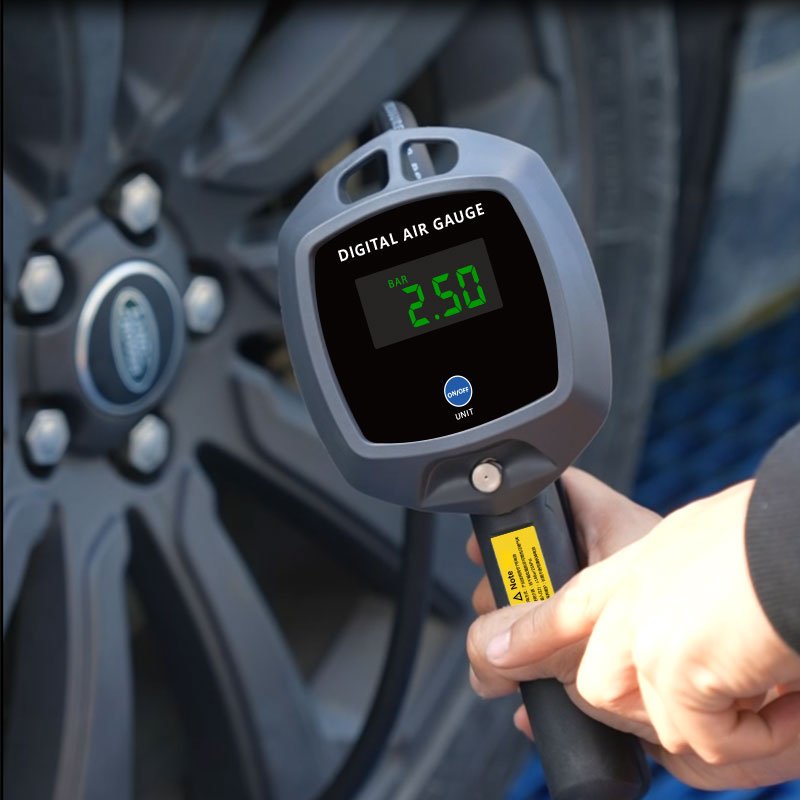 BW-E02 High Precision Tire Pressure Inflator Gauge