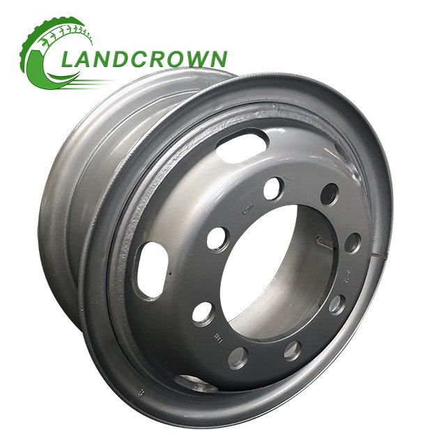 8.00V-20 8.00-20 8.0-20 Steel Wheel for Truck Bus Trailer High Quality Custom Truck Wheels