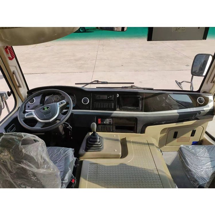 China Brand 30 Seater coaster Bus 7.7m diesel Front Engine Left Hand Drive Bus