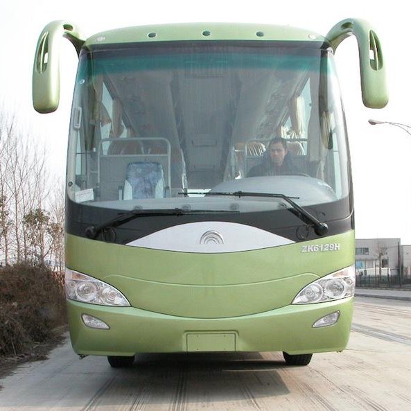 Luxury Style RHD/LHD Rear Engine Year 2009 Used Bus 53 Seats 2 Doors Y-utong ZK6129HD Coach