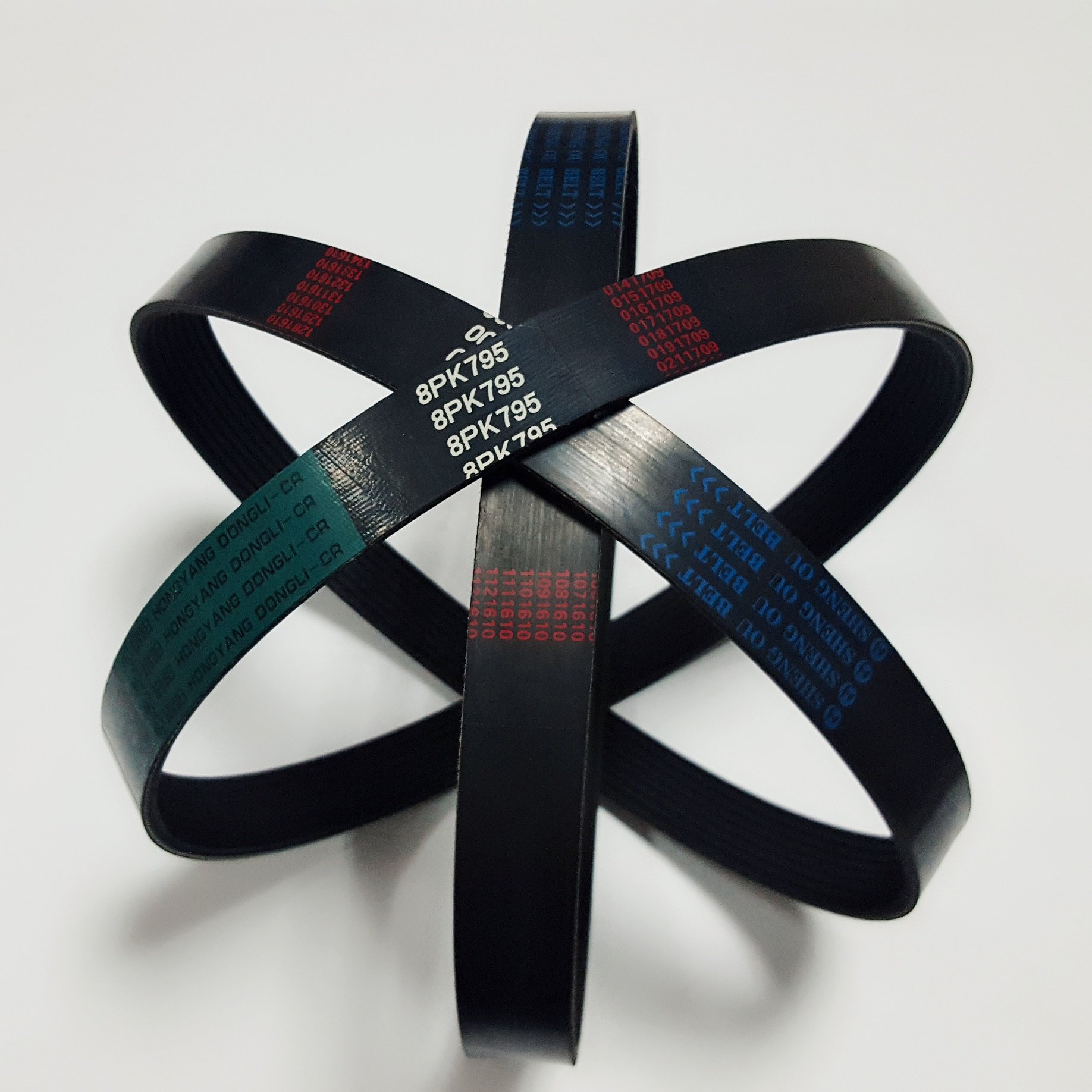 6PK1830 6PK1217 6PK1580 6PK1600 6PK1620 6PK1848 Fan Belt 6pk