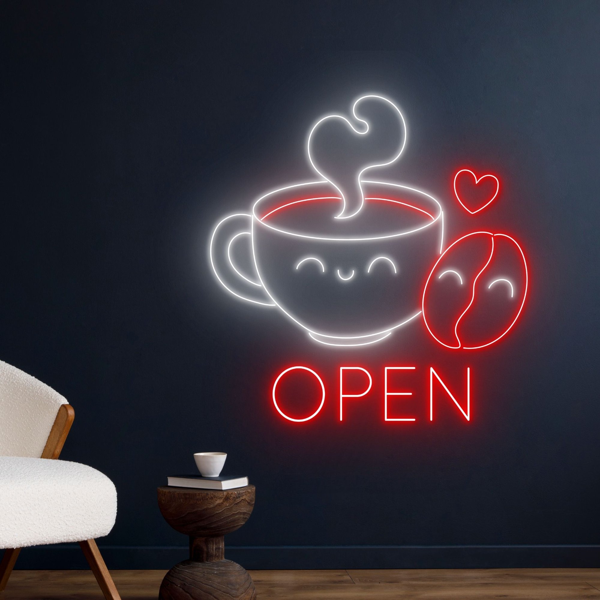 Coffee Neon Sign Fast Delivery Led Advertising Custom Neon Light Sign for Room Ans Coffee Shop Decoration