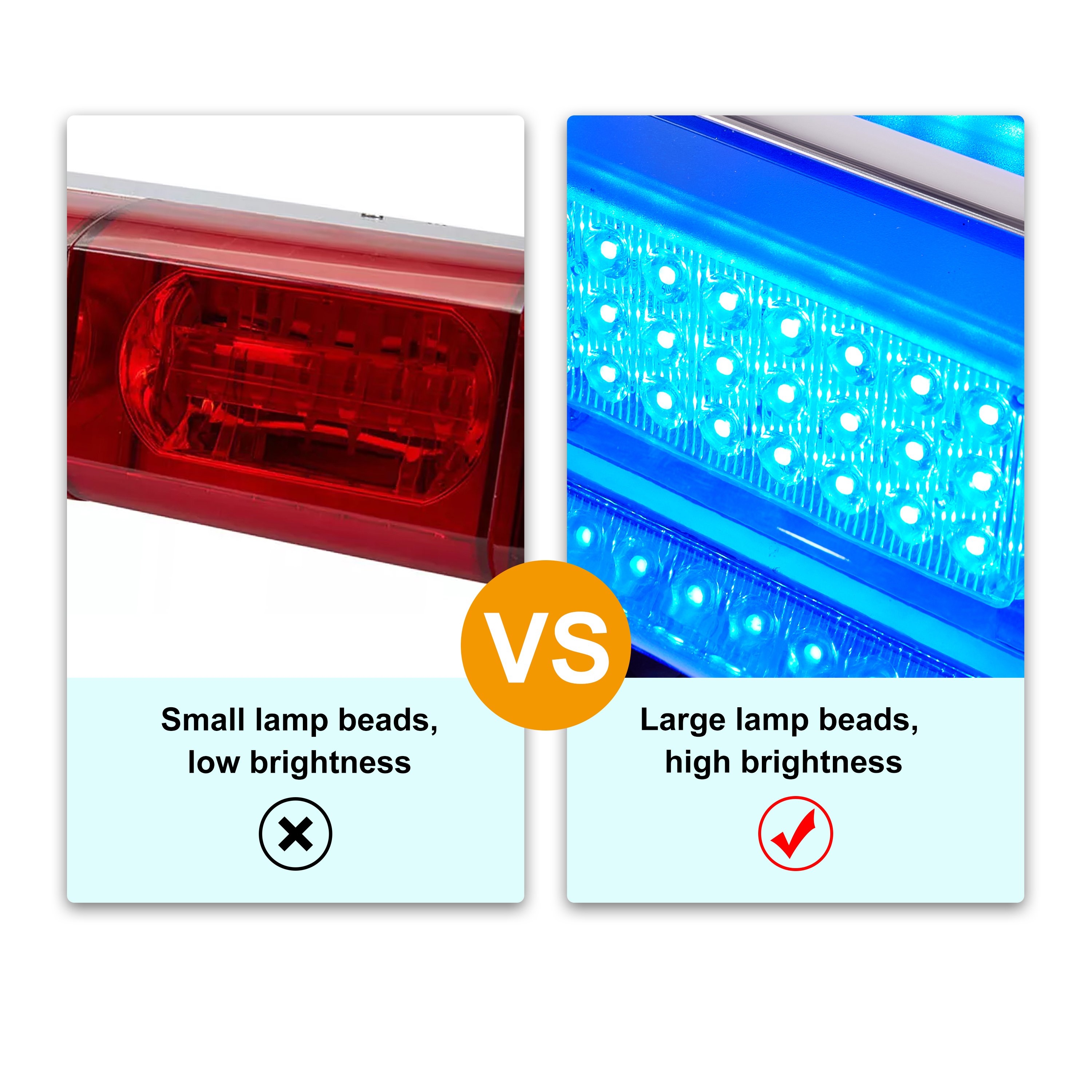 120Cm 24V Light Bar With Siren Speaker Led Warning Light for Ambulance Emergency Led Light