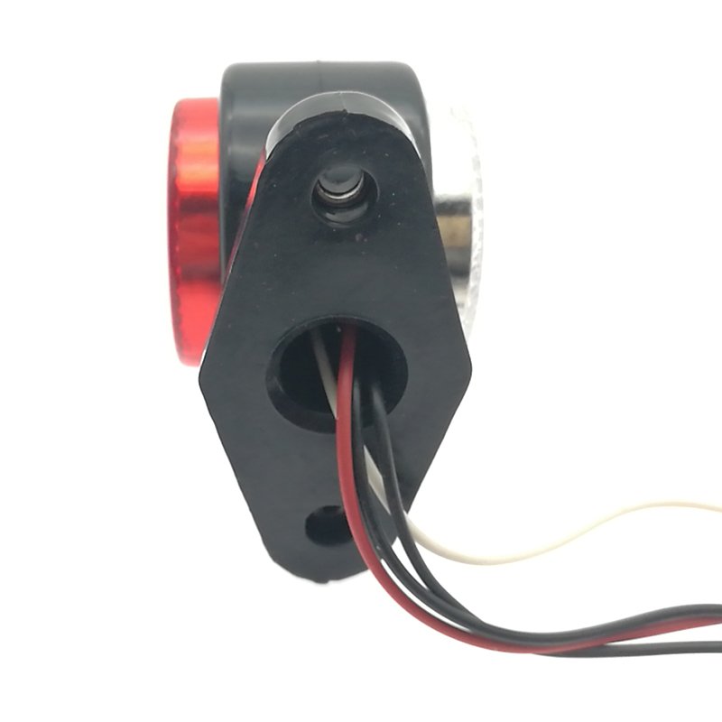 Double Face 2 Inch Round 10 LED Semi Truck Trailer Rubber Arm Marker Lights Clearance Stalk Outline Indicator Lamp
