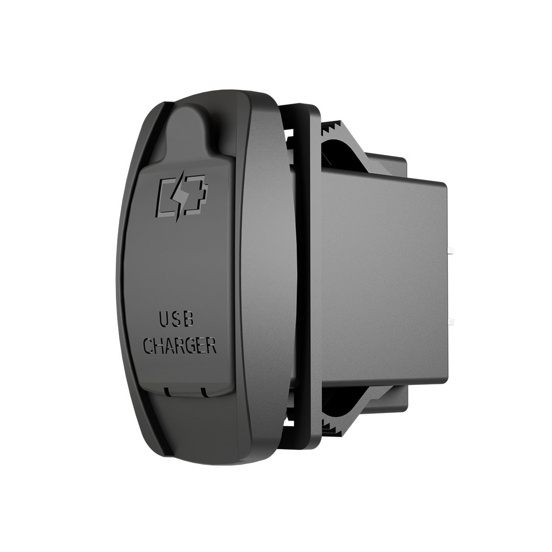 Van Car Accessories 12V-24V Dual Usb Socket Car Dashboard Power-Socket-With-Usb for Boats Port Usb