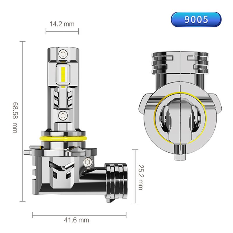 1 Set SUKIOTO H1 H3 LED Fog Lights H4 H11 LED Headlight Bulbs 9005 9006 Canbus H7 LED CSP Chip Automotive Wireless LED Fog Lamp