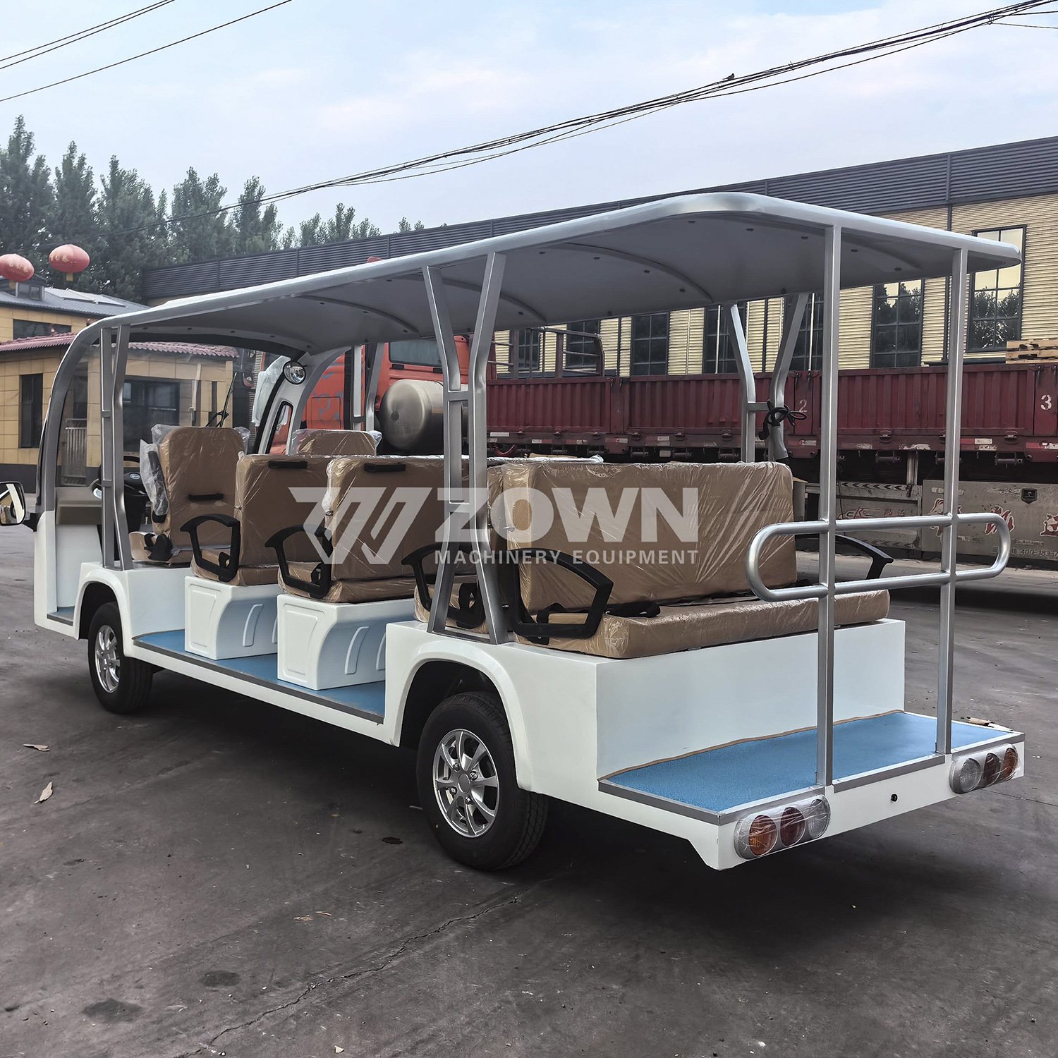 Customizable Hot Sale Electric Classic Sightseeing Car Passenger Mini Buses Bus Parts & Accessories